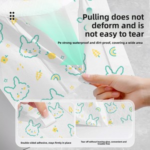 Alfombrilla desechable gruesa para inodoro, embalaje individual, cubierta de inodoro de <span class=keywords><strong>cobertura</strong></span> total, cojín de grado médico para hotel Jiumu - Product Image 2