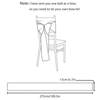 Nouvelle Écharpe de Chaise Réutilisable en Polyester Satiné Doré Imprimé Élastique pour Mariages et Usage Domestique, Housse de Chaise de Banquet Junxiu Textile