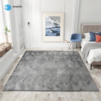 Tapis 3D de luxe en polyester de couleur unie Tapis de sculpture 3d Tapis de sol pour le salon Tapis de sol sculpté pour le salon