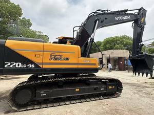 Excavadora de cadenas hidráulica de 22 toneladas a bajo precio, la más vendida, modelos Hyundai 220LC-9S R215,210 en oferta. - Product Image 4