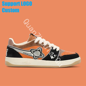 Logo personalizzato scarpe Design uomo scarpe Casual moda Sneakers uomo Walking Sport scarpe da corsa stock x sneaker - Product Image 3