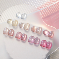 DANNYCOLL nouvelle collection de 9 couleurs ensemble de vernis à gel en gelée pour les yeux de chat marque privée vente en gros de vernis à ongles en gel en gelée pour les yeux de chat logo personnalisé
