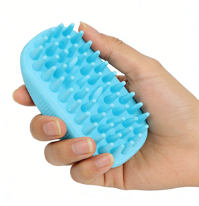 Cepillo de Masaje <span class=keywords><strong>para</strong></span> Baño de Mascotas Más Vendido - Herramienta de Aseo <span class=keywords><strong>para</strong></span> <span class=keywords><strong>Perros</strong></span> y Gatos de TPR, Cepillo Limpiador <span class=keywords><strong>para</strong></span> Cachorros, Elimina <span class=keywords><strong>el</strong></span> Pelo Suavemente - Product Image 3