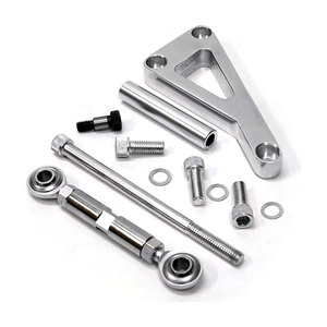 Kit de soporte de alternador de aleación de aluminio ajustable Compatible con Chevy SBC 305 327 350 <span class=keywords><strong>383</strong></span> 5.0L 5.7L V8 agua larga de ocho cilindros - Product Image 1