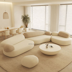 أريكة بهو فندق بتصميم جديد MAGI CASA غرفة معيشة مقطعية بشكل فريد غرفة انتظار أريكة - Product Image 5