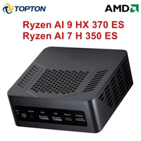 Mini PC TOPC para Juegos, Computadora de Escritorio con AMD Ryzen AI 9 HX 370 ES 7 H 350 ES, OCuLink, USB4, 2x2.5G LAN, 2xPCIe, Windows 11, WiFi6E