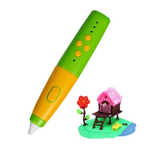 Stylo 3D sans fil sécurisé pour enfants, kit de dessin 3D à basse température avec filament PCL, ensemble de jouets motorisés DIY, cadeau pour enfants - Product Image 1