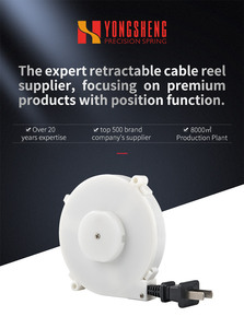 High Speed ABS Material <b>USB</b> C Retractable <b>Cable</b> Reel for Garage and Workshop Use - Product Image 6