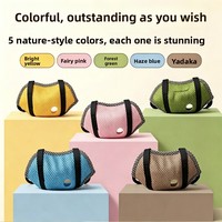 Sac de transport pour perroquet en gros, sac à main respirant en tissu maillé pour oiseaux, portable, anti-évasion, pour promenades avec des oiseaux