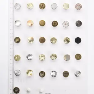 Bán Buôn Giá Thấp Hơn Sắt <span class=keywords><strong>Jeans</strong></span> Nút Đinh Tán - Product Image 1