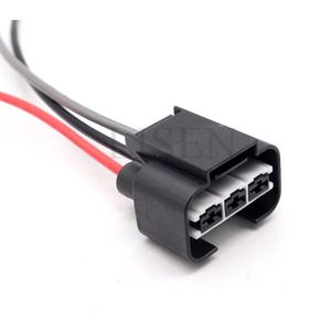 1743271-2 3 yollu kadın radyatör soğutma fanları araba Hyundai KIA için elektrik kablo demeti - Product Image 3