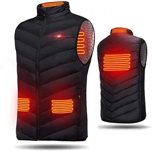 Customizable Warmth Jacket Electrically Heated Hunting Vest Personalized Outer Garment With Heating Outerwear Vest