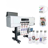 Imprimante UV DTF A3 XP600 de haute qualité pour l'impression d'autocollants et de films AB, imprimante de films UV pour étiquettes de tubes