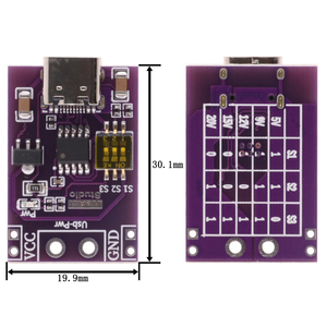 Modulo Scheda di Alimentazione USB-PD per Notebook con Rilevatore di Falsificazioni e Trigger di Ricarica Rapida QC AFC PD2.0 PD3.0 DC Type-C - Product Image 5