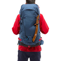 Sacs de sport décontractés ultra-légers, respirants, avec fermeture éclair, pour voyages en plein air, sac à dos de camping 55L
