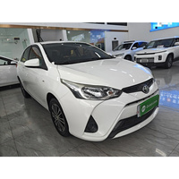Guazi 2017 Voiture d'occasion Toyota YARiS L Zhi Xiang Berline Essence Traction avant Automatique 5 places Conduite à gauche Stock concessionnaire Commerce mondial
