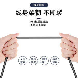 สายเคเบิลข้อมูลสำหรับการชาร์จเร็วของ Apple USB ใช้ได้กับโทรศัพท์ Apple iPhone 15, Samsung และ Huawei ของแท้จากผู้ผลิต - Product Image 5