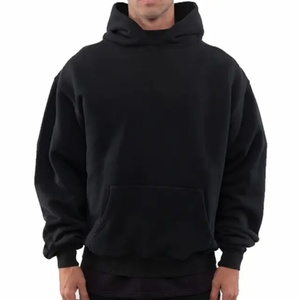 Supplier Running Wear High Quality Custom Oversized Hoodie Training Wear Essential Hoodie Cotton <b>Pullover</b> <b>Men</b> Blank Hoodies - Product Image 1