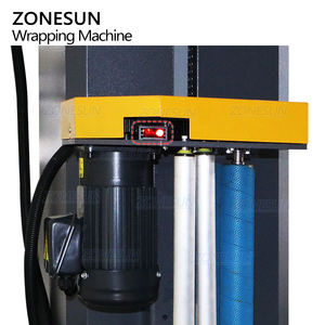 ZONESUN ZS-PWM1 semi-automatique industriel rotatif palette en plastique film étirable tirant emballage Machine d'emballage - Product Image 5