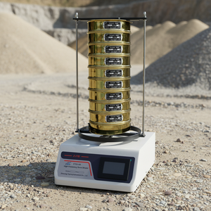 Máquina de Cribado Sísmico de Alta Frecuencia STSJ-5/4A, Tamiz Vibratorio Vertical, Precisión del 1%, Potencia de 25W, 1 Año de Garantía para Laboratorio de Partículas - Product Image 1