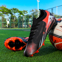 Nouvelle Arrivée 2026 – Chaussures de Football Jeunesse Coupe Basse à Crampons Longs FG pour Terrains Durs – Crampons de Foot pour Garçons et Filles