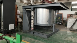 Four à ferraille d'<span class=keywords><strong>aluminium</strong></span> four industriel de fusion d'<span class=keywords><strong>aluminium</strong></span> machine de moulage sous pression poêle à <span class=keywords><strong>induction</strong></span> industriel - Product Image 4