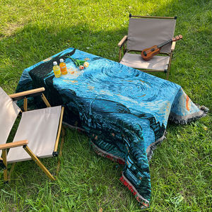 Cobertor de Cama Personalizado por Atacado com Franjas Tapeçaria Boêmia para Decoração de Ambientes - Product Image 3