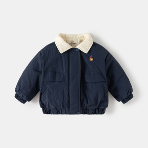 2025 gros <span class=keywords><strong>hiver</strong></span> décontracté vêtements pour enfants garçons veste chaud manteau d'<span class=keywords><strong>hiver</strong></span> pour 2-6 ans garçons - Product Image 2