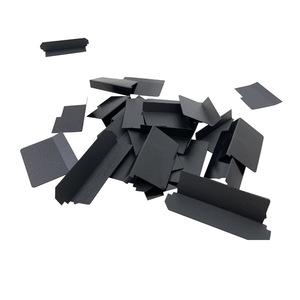 Feuille isolante en PC/PET noire givrée découpée à la presse, résistante aux hautes températures (80-150°C) pour applications de prises - Product Image 1
