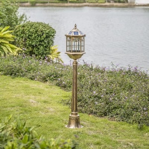 Lampe solaire de jardin en aluminium pour extérieur, LED 5000K lumière du jour, CRI 90, IP65 résistant à l'eau, détecteur de mouvement, angle de faisceau 60°, lampadaire de jardin - Product Image 5