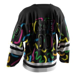 Uniforme Deportivo de Secado Rápido para Niños, Material para Uniformes de Equipos de Gimnasio de EE. UU., Talla Grande, Jersey de Hockey para Práctica - Product Image 2