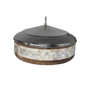 Cazuelas de calidad premium con metal, cazuelas calentadoras de alimentos hechas a mano de diseño único a la venta por exportadores - Product Image 6