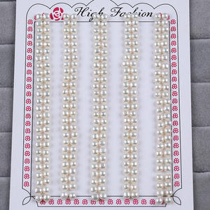Zhuji Natural Freshwater 3.5-4mm White Round <b>Pearl</b> Necklace Semi-Finished DIY Jewelry Accessories with <b>Loose</b> <b>Pearls</b> - Product Image 3