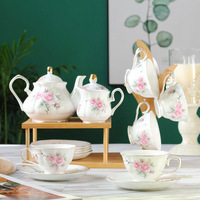 Veweet — service de table en porcelaine de chine, présentoir floral, de luxe, nouvelle collection