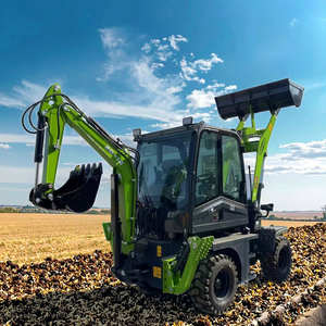Traktor kompak <span class=keywords><strong>Mini</strong></span> kualitas tinggi dengan pemuat Backhoe traktor Backhoe kompak depan <span class=keywords><strong>Loader</strong></span> dengan Backhoe - Product Image 1