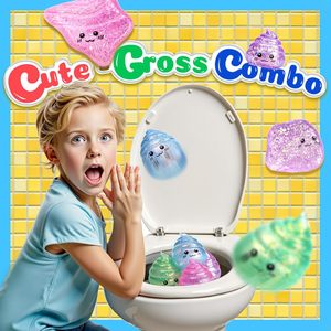 Nouveaux jouets anti-stress tendance : Caca scintillant en maltose à montée lente, à presser, pour adultes - Product Image 2