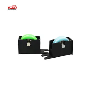 YCZCO sliding high quality bearing 696zz nylon pulley wheel with plastic housing