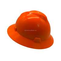 Casque de sécurité Wejump à bord large avec coque de suspension, protection contre les impacts supérieure et sangles de couronne auto-ajustables
