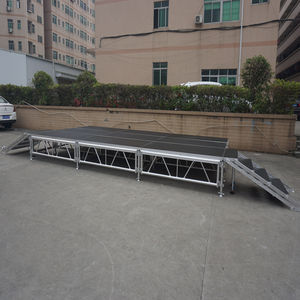 Scène en aluminium léger à hauteur réglable pour les performances d'exposition - Product Image 5