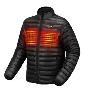 Giacche da sci in cotone con riscaldamento intelligente autunno e inverno Premium 7.4 Set batteria magazzino ue giacca da snowboard riscaldata Unisex