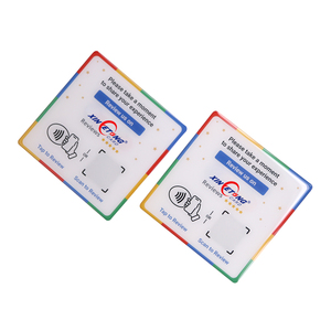 Autocollant adhésif en époxy RFID pour partage sur les réseaux sociaux, autocollant NFC 13,56 MHz, autocollant de révision avec code QR pour <span class=keywords><strong>Google</strong></span>, Facebook, TikTok - Product Image 6
