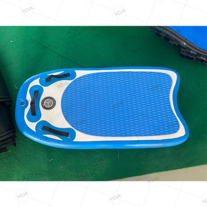 <span class=keywords><strong>Bodyboard</strong></span> gonflable épais pour le surf sur la plage, 43 pouces, léger, avec poignées et laisse de poignet, durable et pliable. - Product Image 5