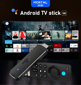 2025 Tốt Nhất Android14.0 Thông Minh <span class=keywords><strong>Android</strong></span> TV Stick Mortal Q8 Allwinnerh313 Hỗ Trợ 4K Nhà Máy Giá Rẻ Nhất Giá <span class=keywords><strong>Mini</strong></span> TVstick - Product Image 2