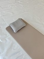Oreiller personnalisable en tissu peluche gonflable, hypoallergénique, anti-humidité, léger, avec valve unidirectionnelle et maintien de la chaleur pour