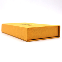 Boîte cadeau magnétique de luxe avec logo personnalisé avec insert en mousse pour ensemble de cigares, soins de la peau et outils, emballage de parfums et de parfums