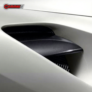Clapets d'admission d'air latéraux de style OEM en fibre de carbone sèche de qualité supérieure pour Ferrari 488 - Product Image 1