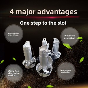 Mélangeur submersible QJB en acier inoxydable, agitateur et propulseur à basse vitesse pour le traitement des eaux usées, livraison directe d'usine - Product Image 2