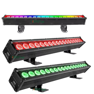 Lampu Strip satu baris dan dua baris DMX pixel poin 9-14-18-24 lampu lanskap LED Pixel Linear DMX512 RDM mesin cuci dinding - Product Image 2