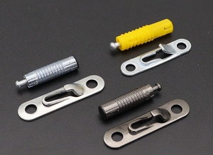 Đồ nội thất mở rộng Rod gỗ vô hình kết nối 2 trong 1 giấu nhựa <span class=keywords><strong>Dowel</strong></span> connecter cam Bolt - Product Image 5