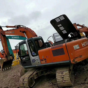 Excavadora sobre orugas de segunda mano Hitachi 200, peso operativo de 20,3 toneladas con motor Isuzu y componentes de núcleo de bomba Hitachi-3 - Product Image 1